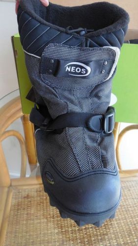 NEOS  Overboots, Mens XS, Navigator Style, Blk, Waterproof Insulated Boots NEW