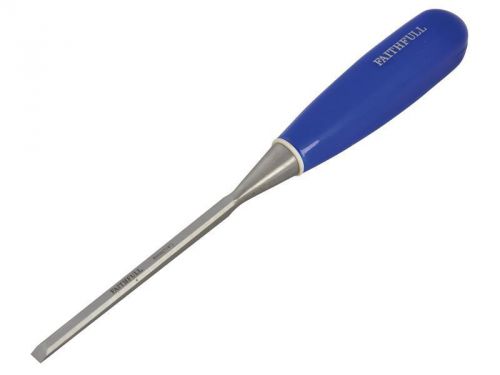 Faithfull - bevel edge chisel blue grip 6mm (1/4in) for sale