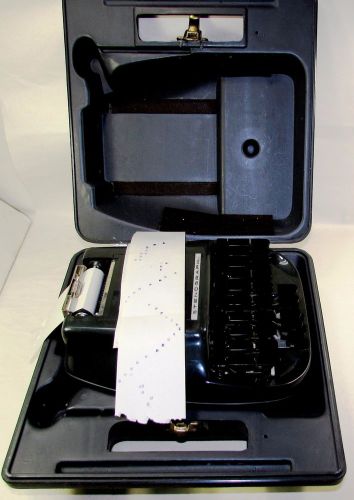 WORKING VINTAGE STENOGRAPH STENOGRAPHER W/  CASE - FOR COURT REPORTERS