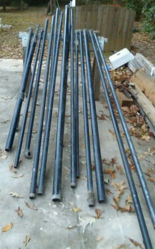 Used schedule 40 black iron sprinkler pipe- 1/8&#034; wall for sale