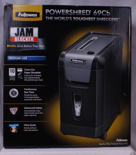 Fellowes powershred 69cb shredder with jam blocker – crc33433 for sale