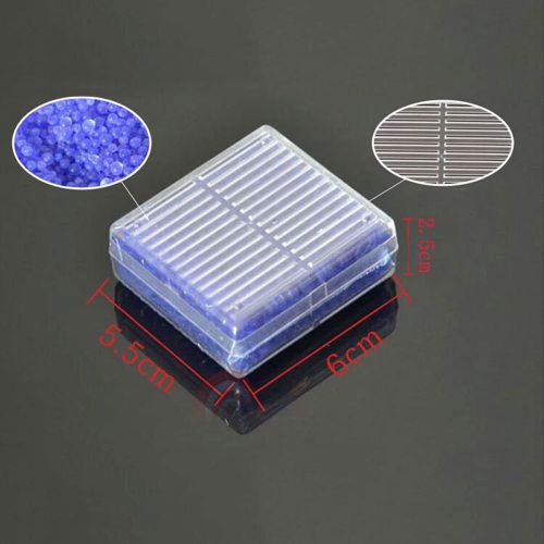Reusable Silica Gel Desiccant Moisture Absorb Box Protect Camera Photo Lens TF