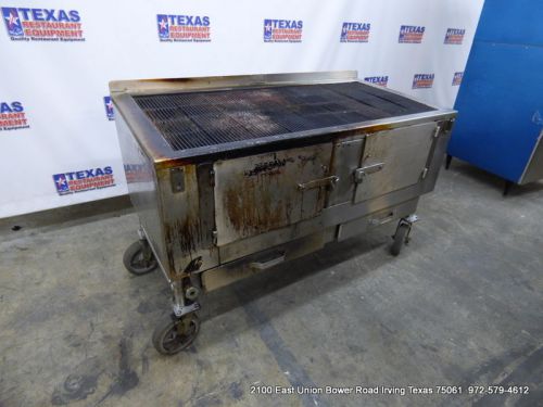 AZTEC Commercial Wood Grill, Model ST-54 Year 2012
