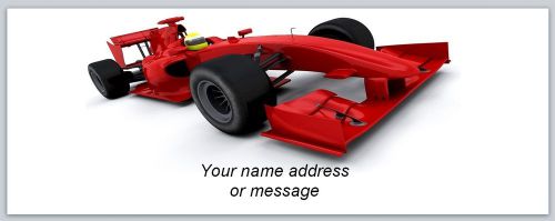 30 Personalized Return Address Labels Car Buy 3 get 1 free (bo905)