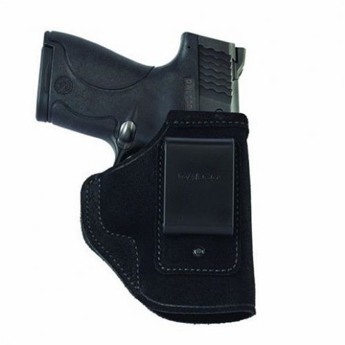 Galco STO164B Stow-N-Go ITP Holster Black Suede RH for S&amp;W J Frame 36