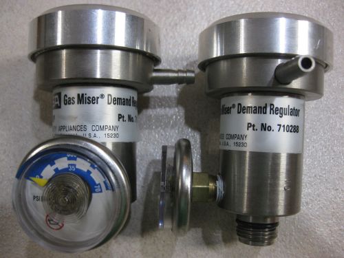 MSA gas miser demand regulator 710288