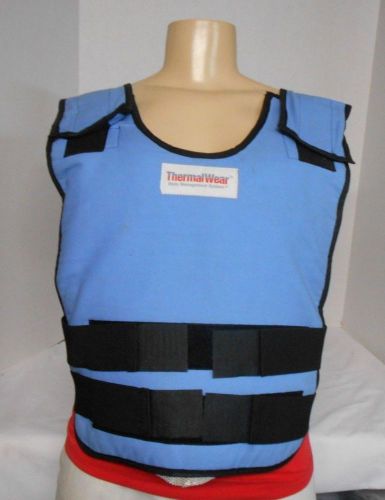 Thermalwear cooling vest police fire highway construction security safety pack for sale