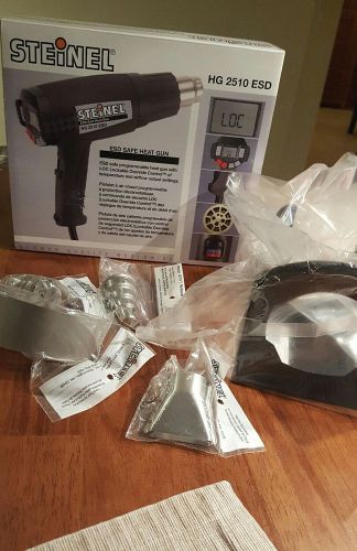 Steinel hg 2510 esd safe heat gun with accessories for sale