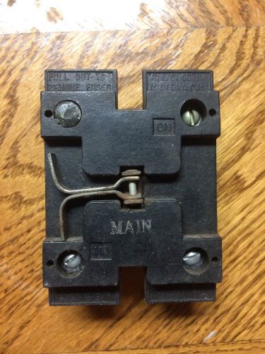 AES American Electric Switch Fuse Holder Main Pullout