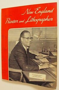 NEW ENGLAND PRINTER AND LITHOGRAPHER MAGAZINE-B-142  May 1959 W/Advertisements
