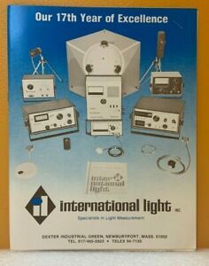 International Light Inc. Catalog.