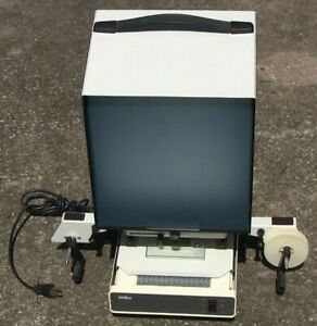 Indus model 4601-11 microfilm-microfiche reader