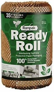 30 x 14quot Ranpak Ready Roll Geami Protective Paper Cushioning Wrap Bubble Alte