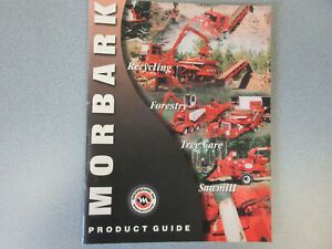 Morbark Product Guide Sales Brochure 40 Pages