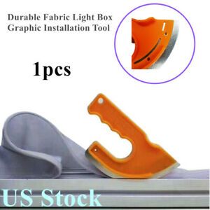 US Stock 3pcs/pack Light box Fabric Graphic Installation Knife Professional Type