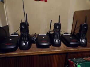 Avaya 3910 Wireless Phone (Black) phone set  lot of 3