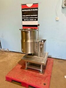 &#034;VULCAN VEC 12&#034; COMMERCIAL 1Phase ELECTRIC 12GAL STEAM JACKETTED TILTING KETTLE