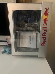 Brand New - Red Bull Baby Cooler LED Mini Fridge Table Top Eco Bar Cooler RARE