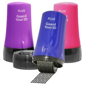 Guard Your ID Identity Theft Prevention Stamp ADVANCED Roller Combo Pack (60169)