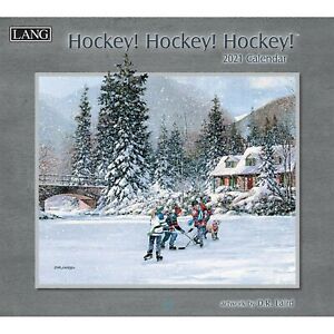 LANG Hockey 2021 Wall Calendar