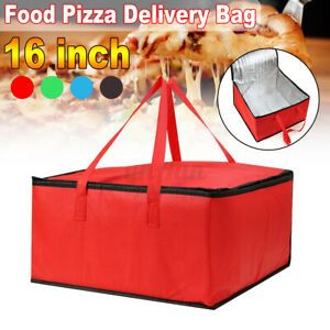 16 inch Hot Food Pizza Takeaway Restaurant Delivery Packback Thermal