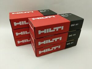 Hilti GC 41 fuel cell (6x) for GX3. Packaging shows expired in 2019
