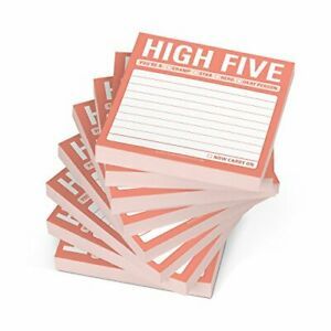 8-Pack Knock Knock High Five Sticky Notes Memo Sticky Notes 3 x 3-inches 100 ...