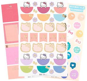 Hello Kitty x Erin Condren Designer Sticker Pack - 3 Pack, 95 Stickers Total, Fu