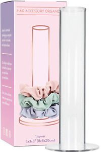 Joyora Acrylic Scrunchie Holder Stand, Cute Room Decor for Teen Girl Gifts, The