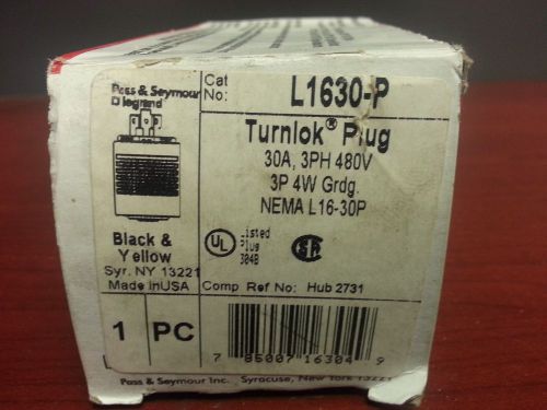 Pass &amp; Seymour L1630-P Turnlok Plug Connector NEMA L16-30P