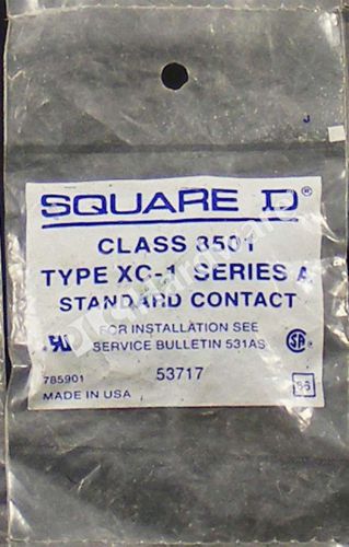 New Sealed Square-D 8501XC-1 /A Contact Cartridge 10A Qty