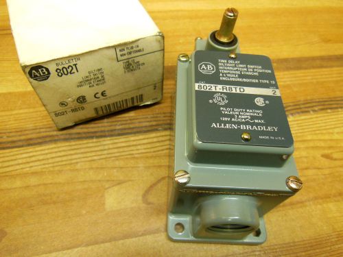 Allen Bradley 802T-R8TD ser.2 oil tight limit switch lever type 2 circuits