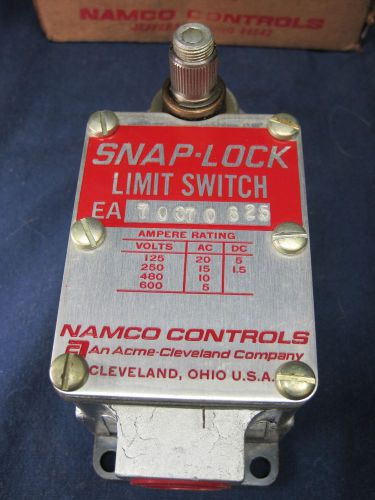 NAMCO SNAP-LOCK LIMIT SWITCH MODEL EA700-70825 HEAVY DUTY NOS FREE SHIP U.S. ! !