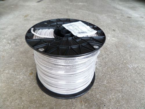 12 THHN THWN MTW stranded copper wire 500&#039; NEW White