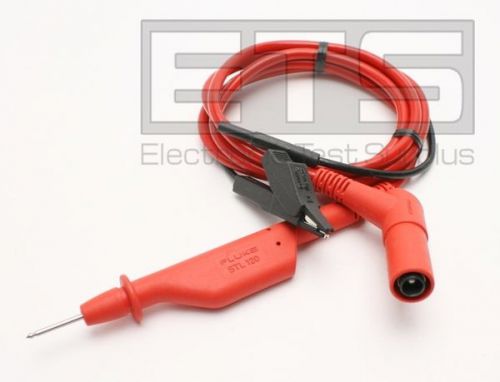 Fluke scopemeter 120 series stl120 shielded test lead kit 600 v cat ii 48in cord for sale
