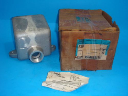 New Crouse Hinds ARE36 1&#034; Back Box for 60amp service receptacles New IN Box