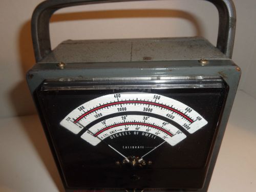 Simpson model td tach &amp; dwell meter tester vintage used testing electronic for sale