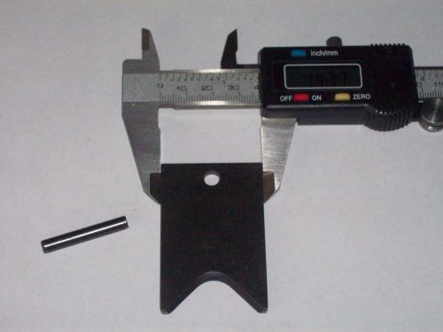 New cable cutter replacement blade with pin 1.475&#034; x 2.280 &#034; x .120 thick for sale