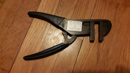 T&amp;B ANSLEY SURE-STAKE HAND TOOL 779-2000. Crimper, Compression Tool,