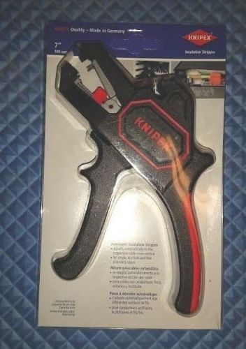 KNIPEX 12 62 180 Auto Insulation Stripper, 14 to 19 AWG