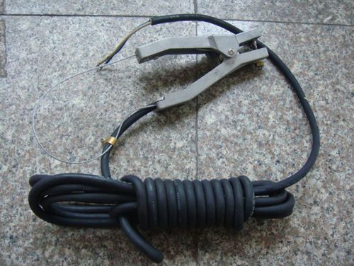 Universal electrostatic grounding clamp anti-static  with 5 meters wire x 1 for sale