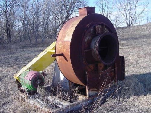 Northern Blower centrifugal FAN with 50HP motor for 8&#039;x24&#039; rotary drum dryer