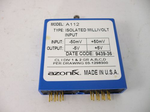 A112 Azonix Isolated MilIivolt input