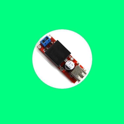 DIY USB DC 7V-24V to 5V 3A Step Down Buck KIS3R33S Module For Arduino LM2596