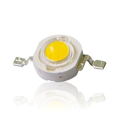 200pcs 1Watt High Power Warm White LED Bulb Lamp 100-110LM 1W NEW