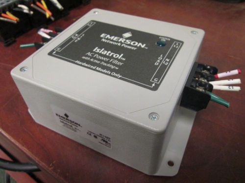 Emerson Islatrol Power Filter IC+107 120VAC 7.5A Used