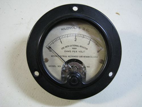 Weston kilovolt gauge