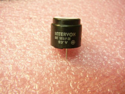 INTERVOX Transducer Acoustic  40mA  6VDC  2048Hz   2-Pin  16mm  *NEW* 3/PER