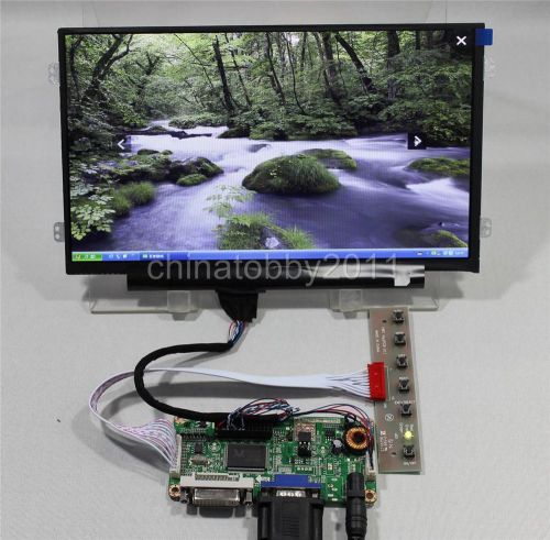 DVI+VGA lcd controller board+10.1&#034; LTN101NT05 A101AW06 N101LGE-L41 1024*600 Lcd