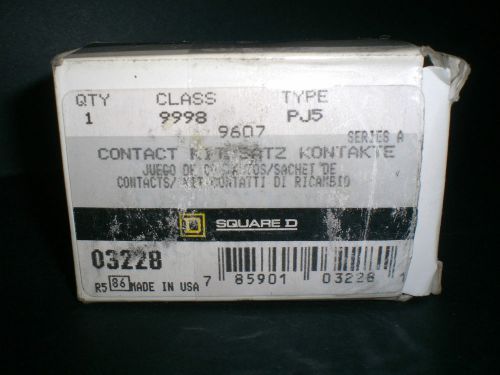 Genuine square d contact kit 9998 pj5 series a 9998pj5 for sale